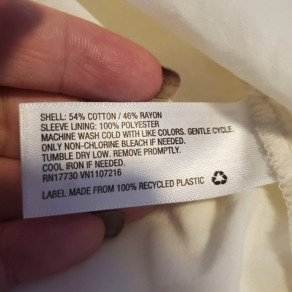 NEW A New Day 3/4 Sleeves Voile Top - Picture 10 of 10